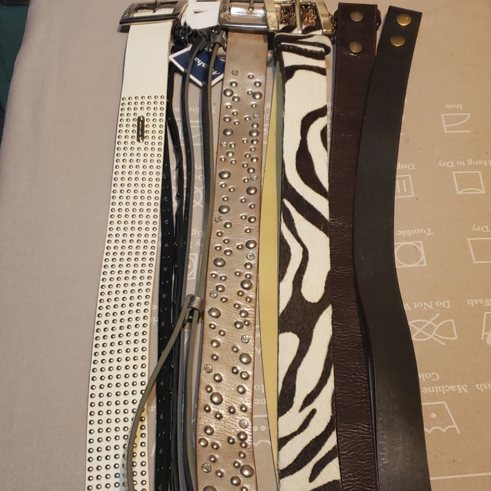 Woman Belts being sold as a package of 9